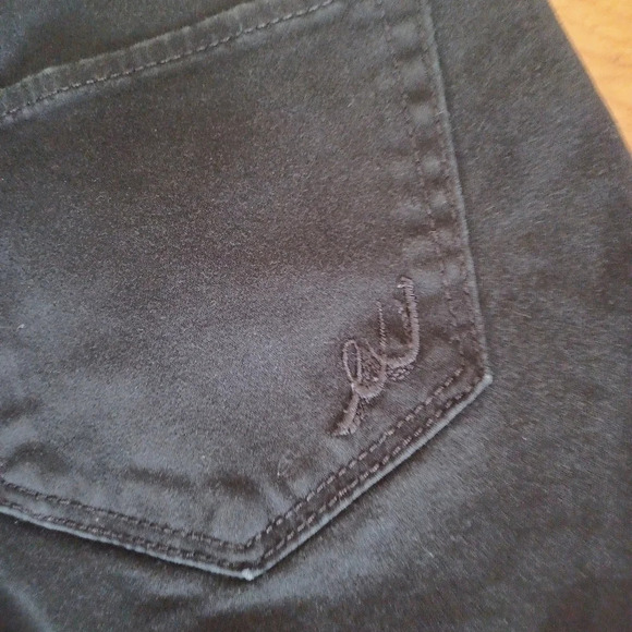 Express Jean shorts button fly black size 0 - Picture 3 of 4